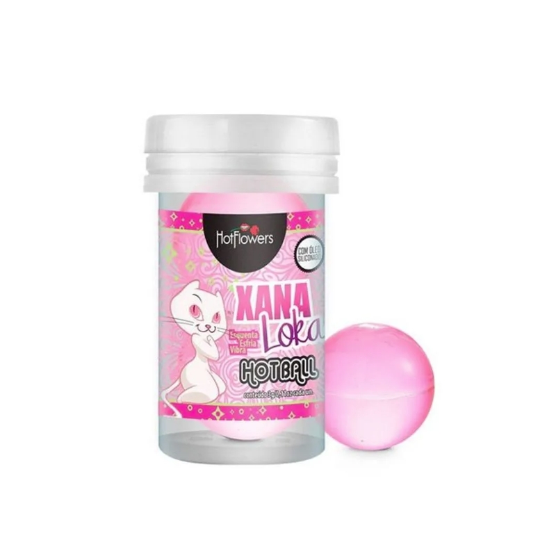 Hot Ball Xana Loka Esfria Esquenta e Vibra Hot Flowers
