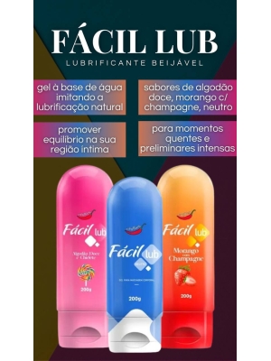 imagem do produto Fácil LUB Lubrificante beijável