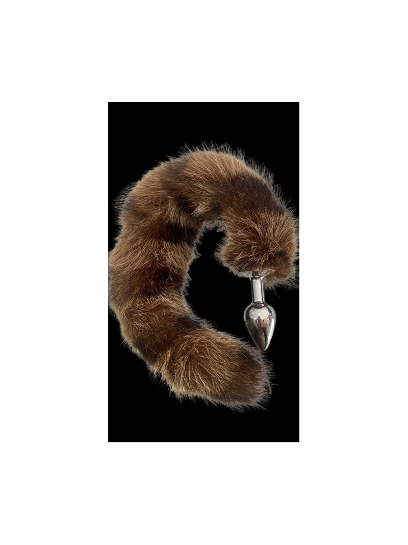 Plug Anal com rabo de raposa