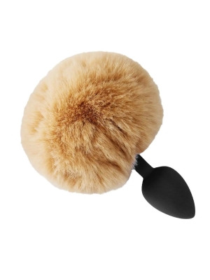 imagem do produto Plug Anal Cônico Com Rabo De Coelho Importação