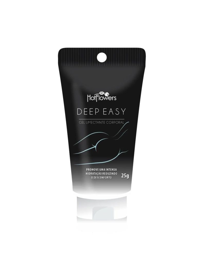 Gel para Sexo Anal Deep Easy 25g Hot Flowers