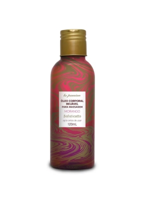 imagem do produto Óleo Corporal Beijável Para Massagem 120ml Linha Passion Sofisticatto