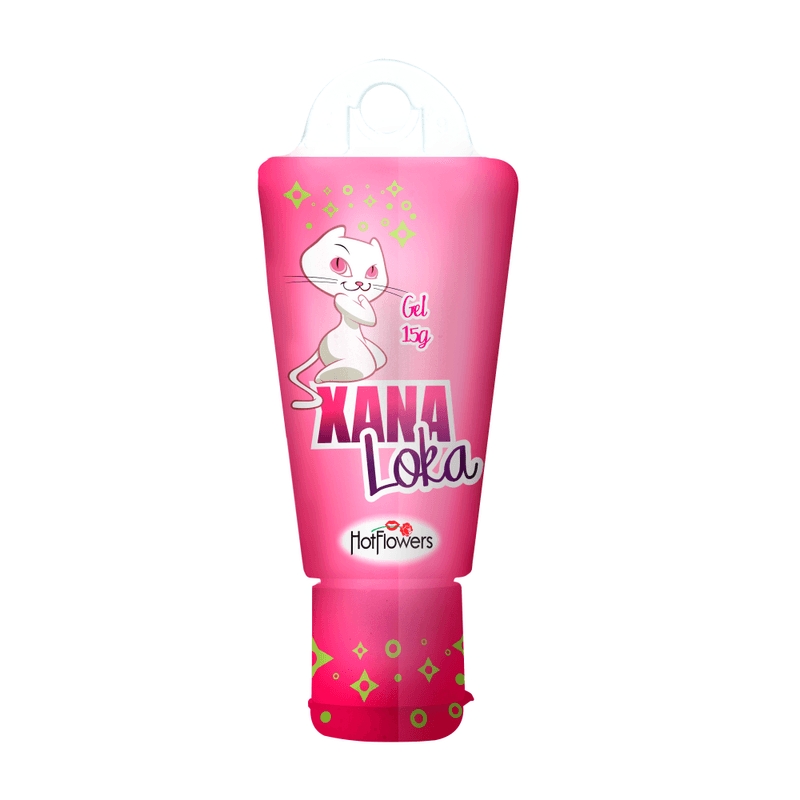 Xana Loka Gel Excitante Feminino 15g Hot Flowers