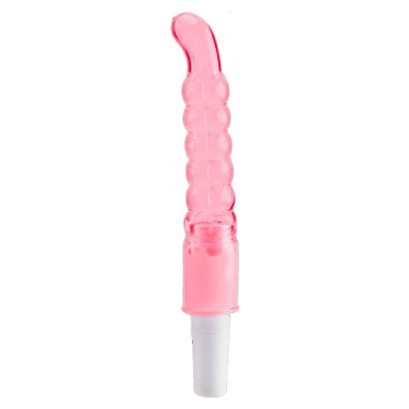VIBRATOR G-SPOT ESCALONADO EM JELLY 21,5 X 3 CM 