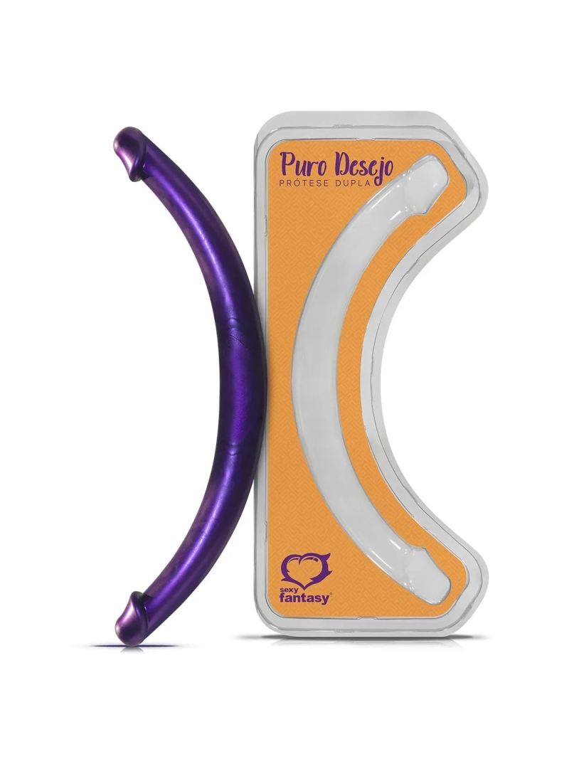 Protese dupla puro desejo 47 cm 